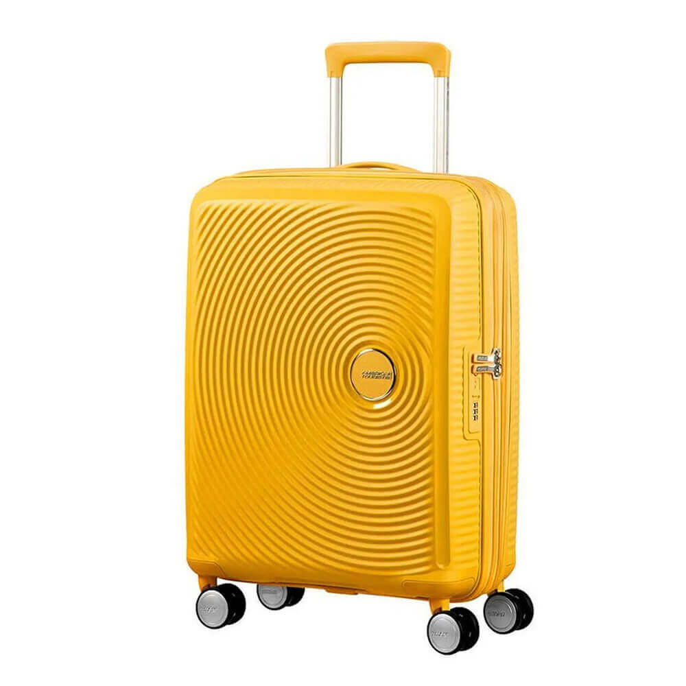 American Tourister Soundbox Spinner-55-yellow