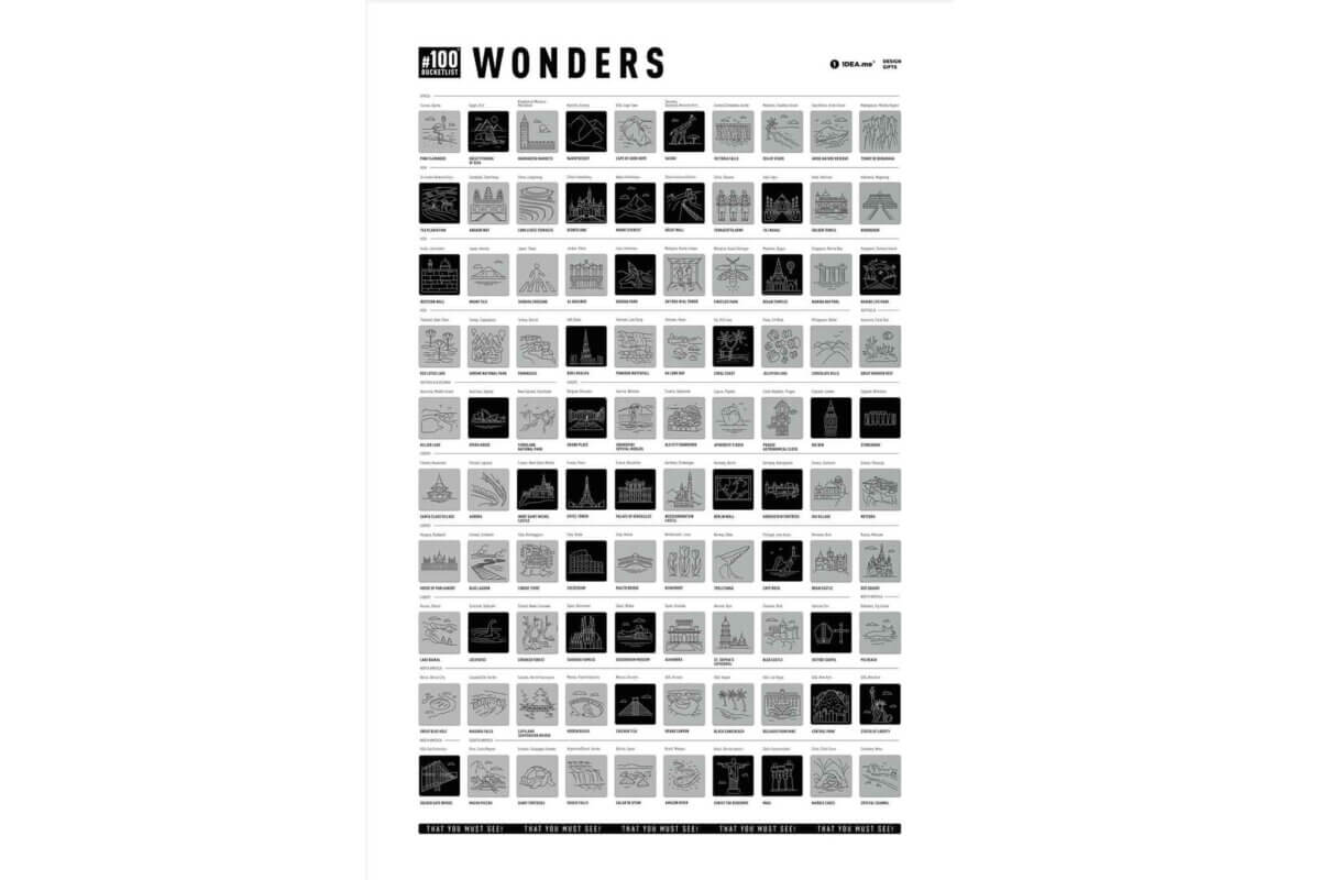 100Bucketlist Wonders