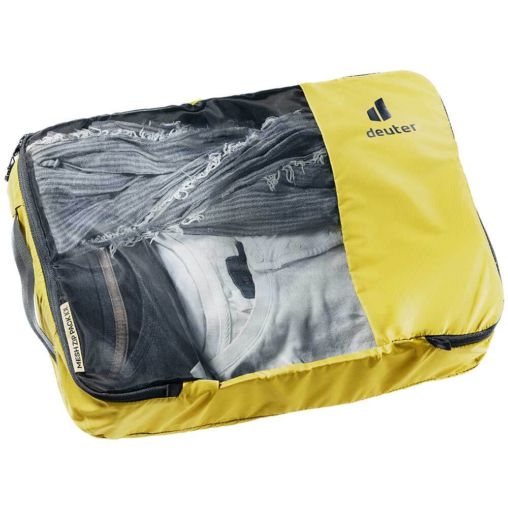 Deuter Mesh Zip Pack 10-turmeric-black